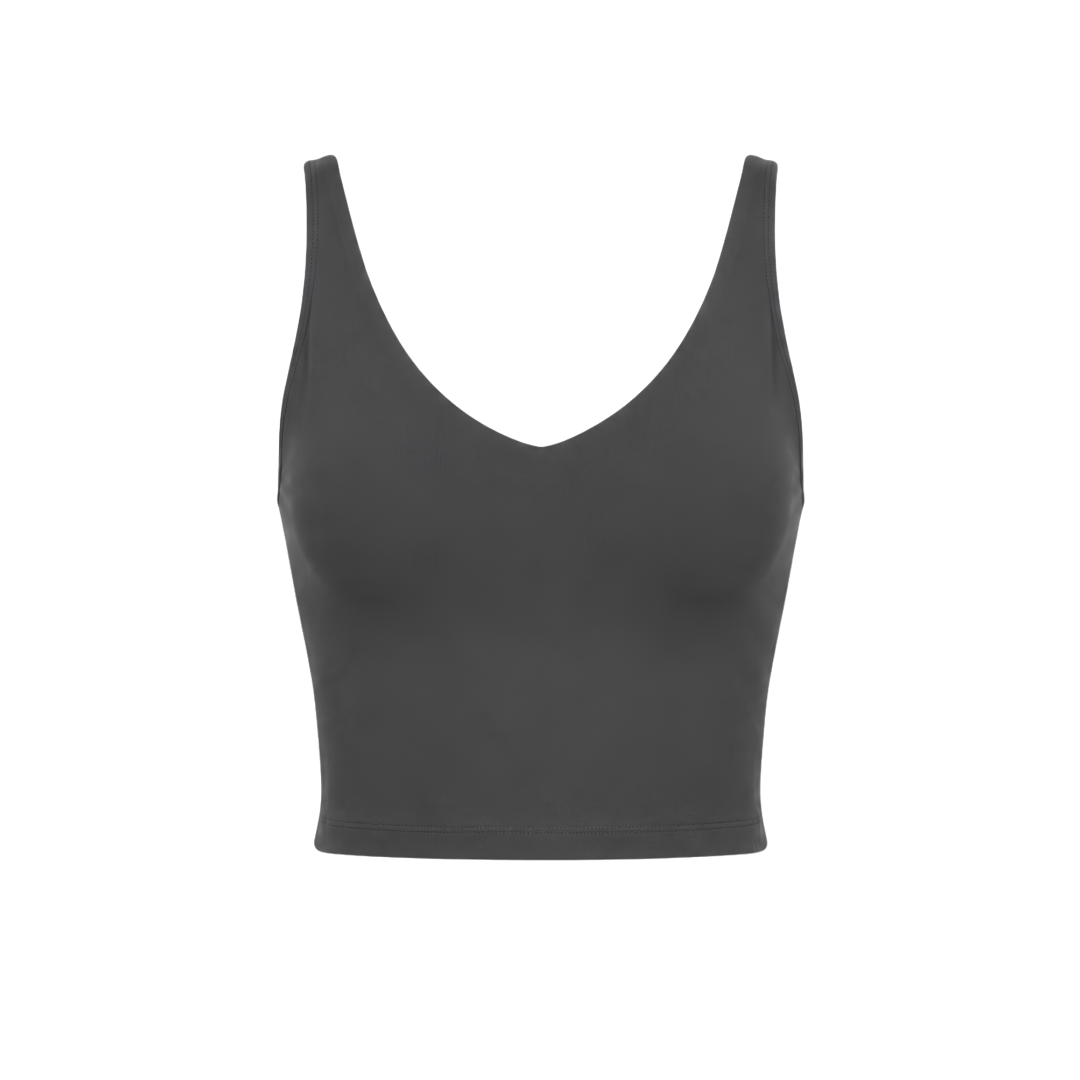 Sculpt Top - Deep Gray
